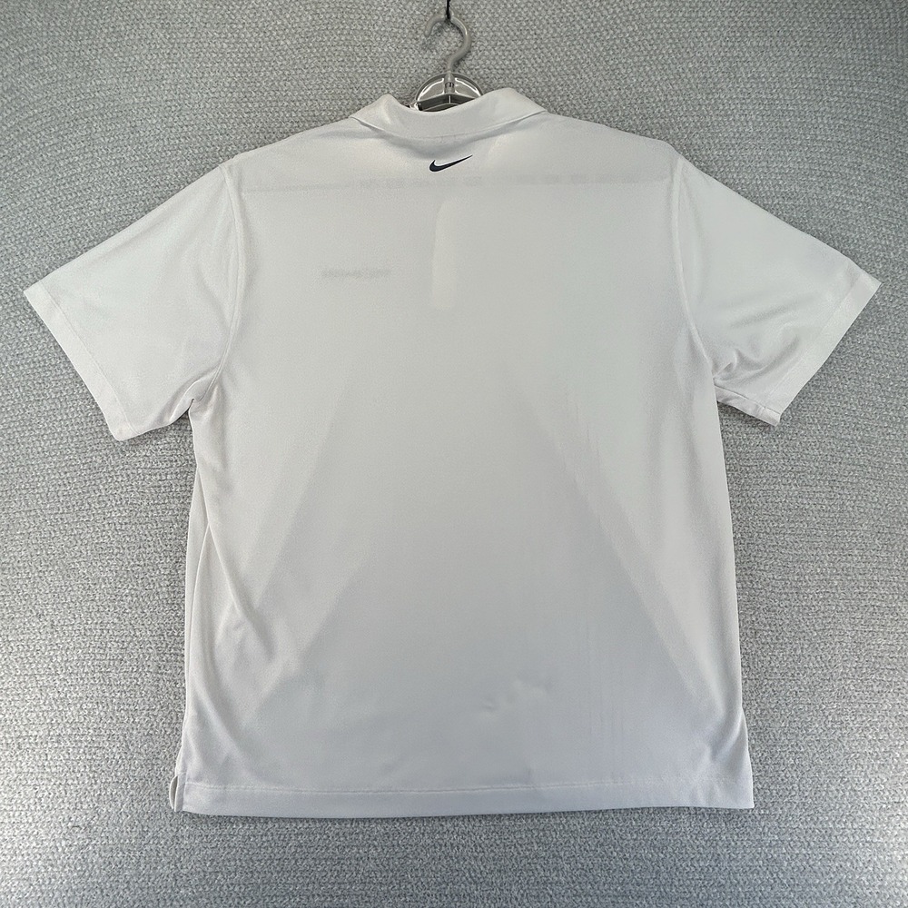 Nike Polo Shirt Mens XL White Striped TPC Sawgrass Players Championship Golf - Picture 6 of 16